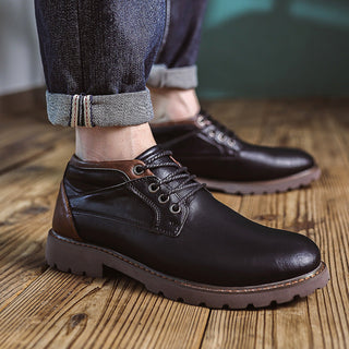 Gepolsterte Winter Boots mit Schnürung für Herren | Praktisch