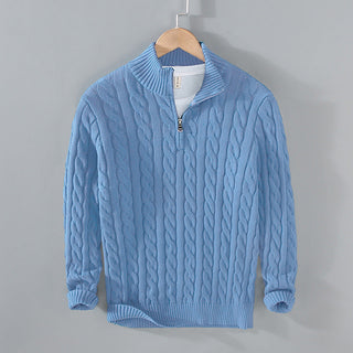 Herren Stilvolle Pullover | Mit Viertelreißverschluss
