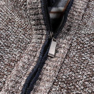 Warme Winter-Strickjacke für Herren | Langarm