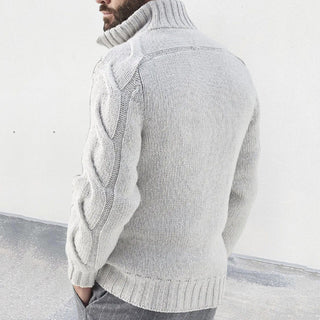 Warme Strickjacke Mit Reißverschluss Für Herren | Stilvoll