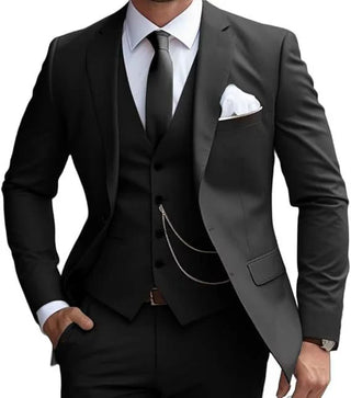 Moderner Slim Fit Hochzeitsgast Anzug für Herren | Dreiteilig