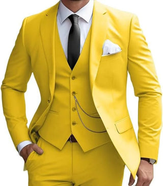 Moderner Slim Fit Hochzeitsgast Anzug für Herren | Dreiteilig