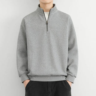 Eleganter Herrenpullover | Stehkragen