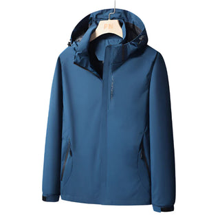 Herren Kapuzen Regenjacke | Wasserdicht