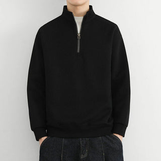 Eleganter Herrenpullover | Stehkragen