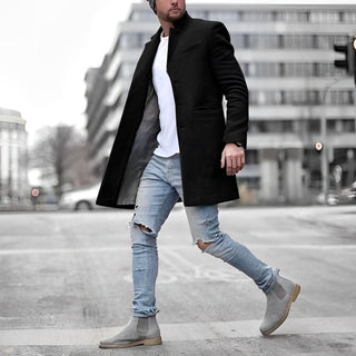 Herren Winter Mantel | Lange