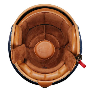 Offener Motorradhelm im Retro-Stil