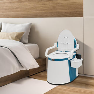 Praktische Tragbare Toilette Für Erwachsene Für Drinnen Und Draußen