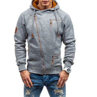 Herren-Kapuzenpulli mit Durchgehendem Reißverschluss | Warme