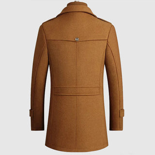 Herren Eleganter Lang Wintermantel | Vielseitig