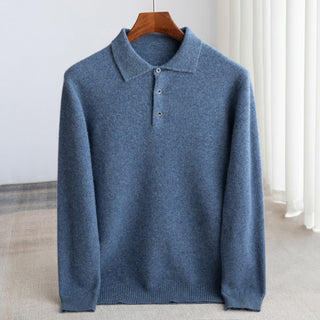Herren Vintage Polo-Pullover | Klassisch
