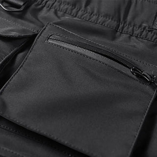 Stylische Cargo- Kurzhose für Herren | Schwarz