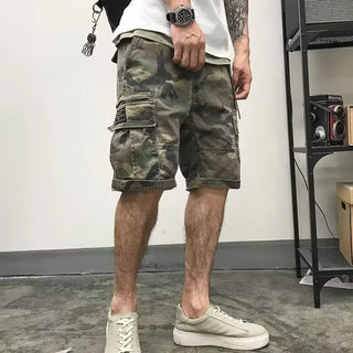 Camouflage Workwear Shorts für Männer