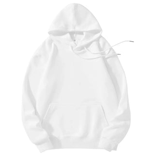 Unisex Unifarbener Kapuzenpullover | Winter