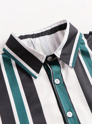 SunWave Casual Fashion Stripes Set