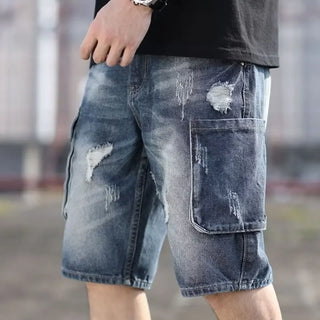 Stylische Herren Cargo Kurze Hosen | mit Taschen