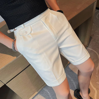 PrimeFit High-Waist Business Shorts