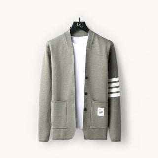 Sportliche Herren Strickjacke Mit Langen Ärmeln | Modern