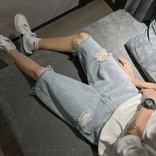 Stylische Lässige Kurze Hosen für Herren | Blau