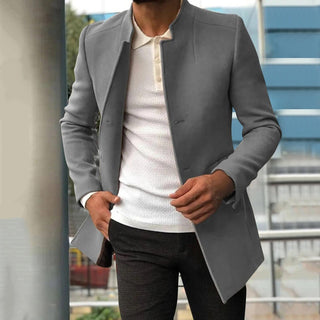 Formeller Warmer Trenchcoat Für Herren | Arbeit