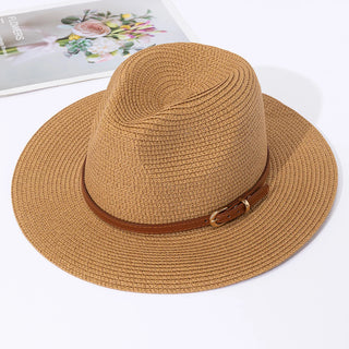 Unisex Modischer Sommerlicher Panamahut | Sonnenschutz