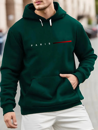Stylischer Kapuzenpulli für Herren | Warme