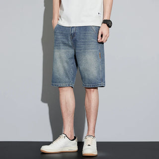 UrbanEdge Herren Denim Shorts