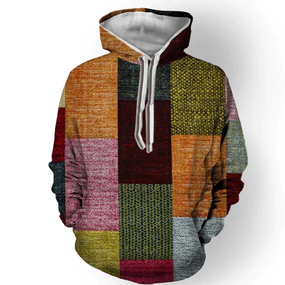 Julianische Eleganz: Farbenfroher Hoodie für jede Gelegenheit