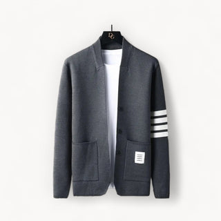 Sportliche Herren Strickjacke Mit Langen Ärmeln | Modern