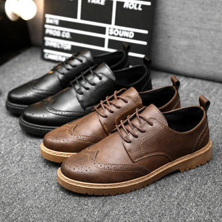 PrestigeFit Herren Oxford Brogue Schuhe