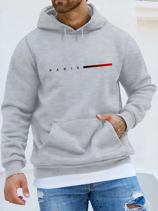 Stylischer Kapuzenpulli für Herren | Warme