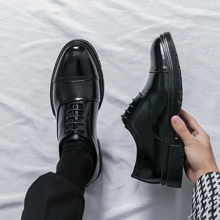 Luxus Oxford Elegante Schuhe für Herren | Braun und Schwarz