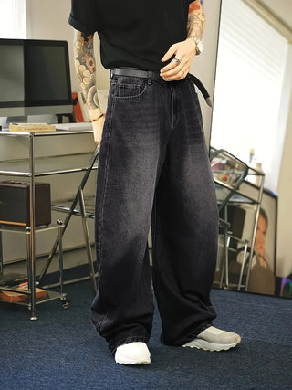 Herren Retro Baggy Jeans im Streetwear Stil | Moderne