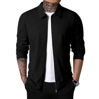 Herren Outdoor Polo-Kragen übergangsjacke | Lässig