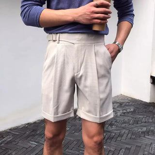 Herren Kurze Hose mit Hoher Taille | Lässiger Sommer-Stil