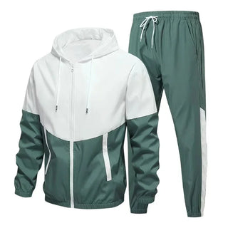 Zweiteiliges Herren-Sportbekleidungsset | Lose Passform