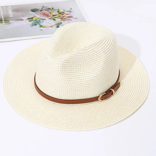 Unisex Modischer Sommerlicher Panamahut | Sonnenschutz