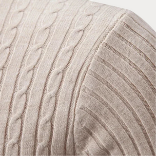 Warmer Rollkragenpullover für Herren | Tailliert