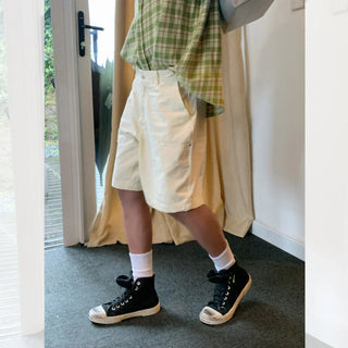 Herren Relaxte Passform Kurze Hose | Weites Bein