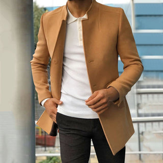 Formeller Warmer Trenchcoat Für Herren | Arbeit