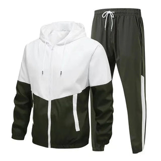 Zweiteiliges Herren-Sportbekleidungsset | Lose Passform