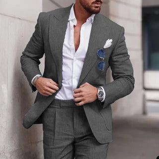 Eleganter Formeller Hochzeitsgast Herrenanzug | Zweiteilig