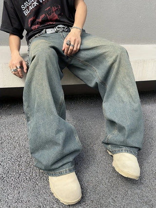 Herren Streetwear Baggy Jeans | Moderne