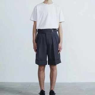 TrendyLine Herren Streifen Shorts