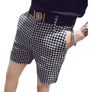 TrendLine Herren Houndstooth Shorts