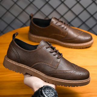 PrestigeFit Herren Oxford Brogue Schuhe