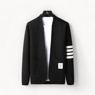 Sportliche Herren Strickjacke Mit Langen Ärmeln | Modern
