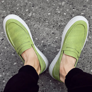 Lässige Slip-On-Loafer für Herren | mit Dicker Sohle
