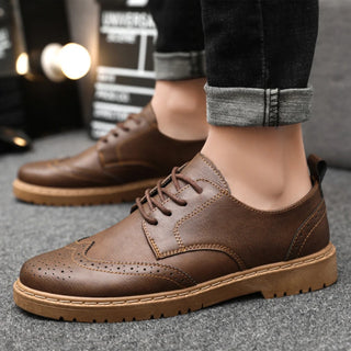PrestigeFit Herren Oxford Brogue Schuhe