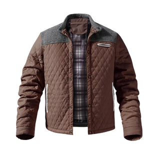 Herren Flickwerk Steppjacke | Winter